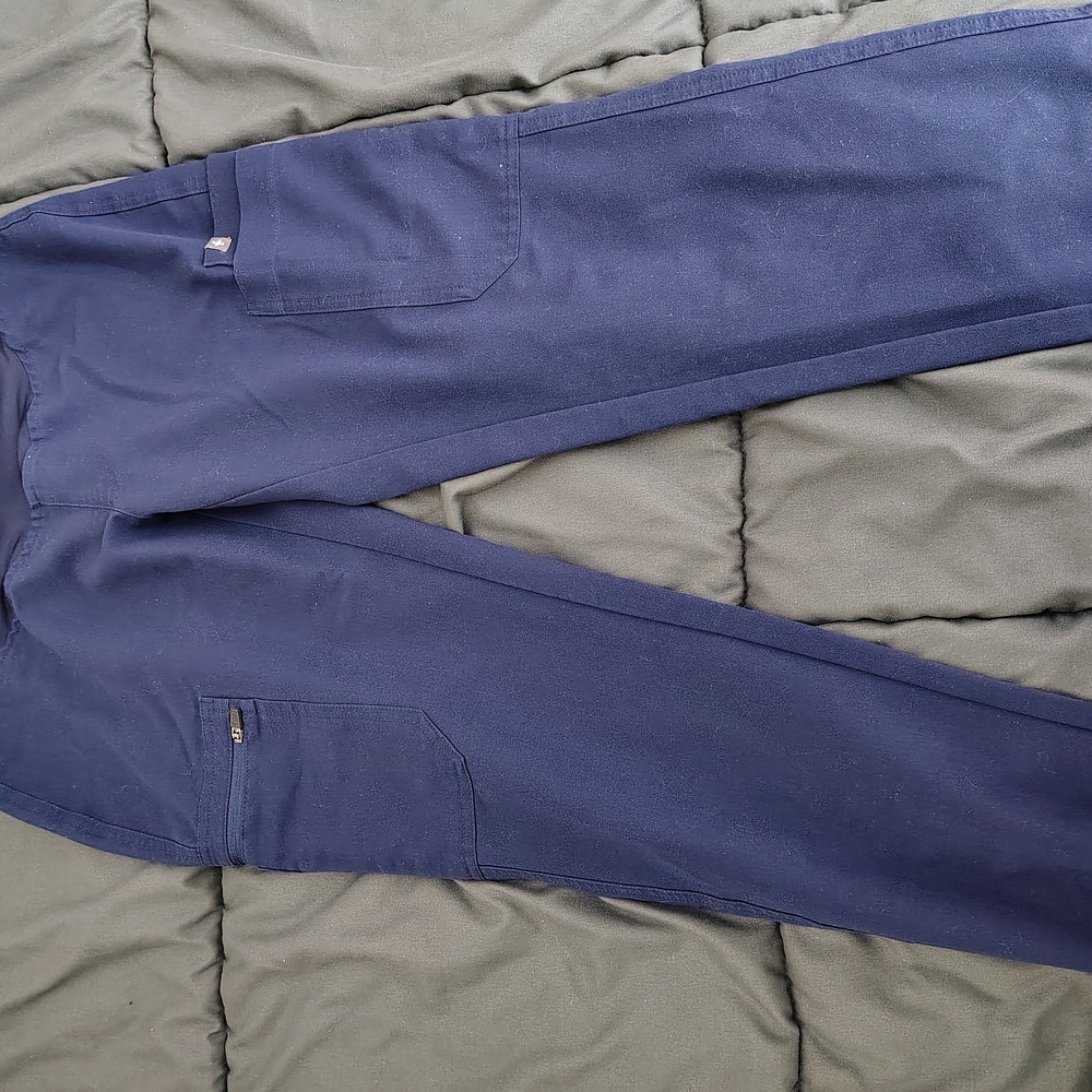 Figs Maternity Yola Blue Scrub Pants (Original Comfortable Style)